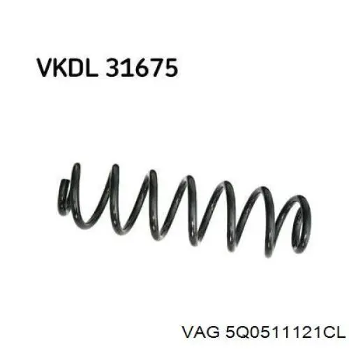 Пружина задня Kilen 63533 ціна, від 43.24 USD