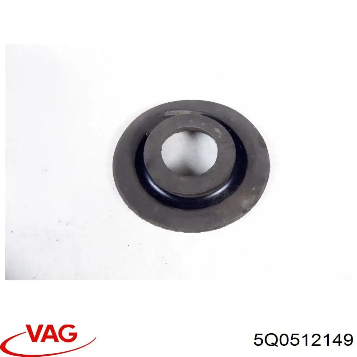 Проставка (гумове кільце) пружини задньої, верхня VAG 5Q0512149 ціна, від 2.65 USD