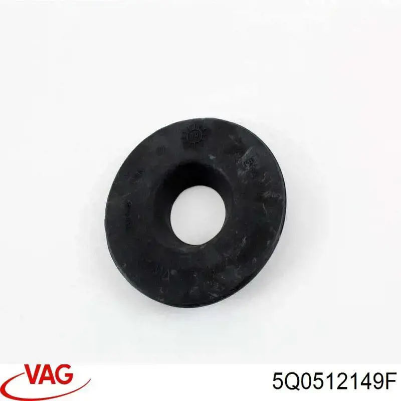Проставка (гумове кільце) пружини задньої, верхня VAG 5Q0512149F