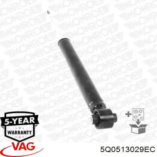 Купити 5Q0513029EC VAG Стійка амортизатора задня