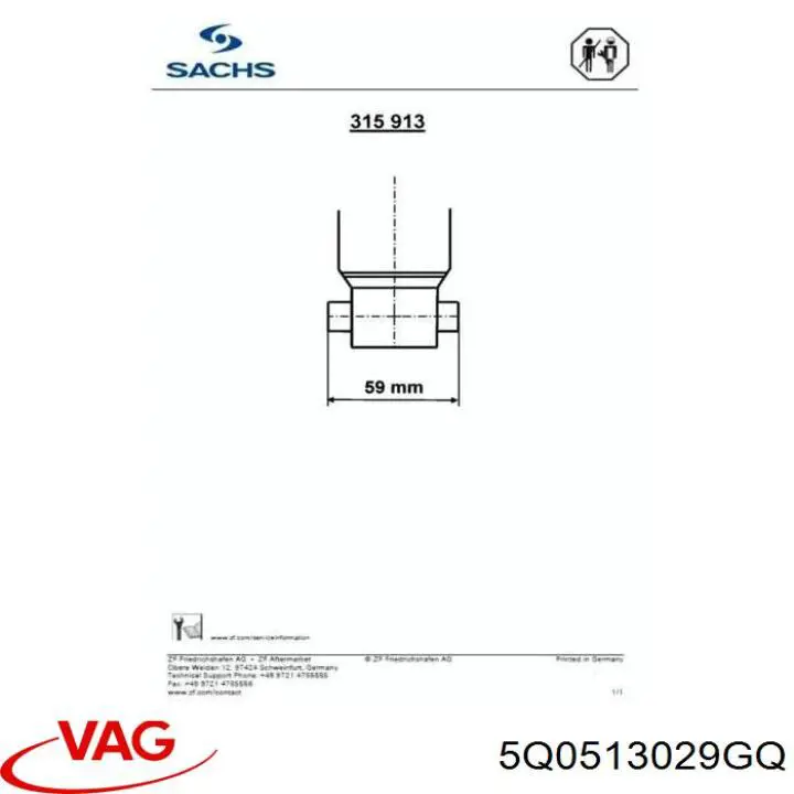  5Q0513029GQ VAG