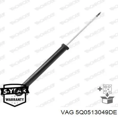 Купити 5Q0513049DE VAG Стійка амортизатора задня