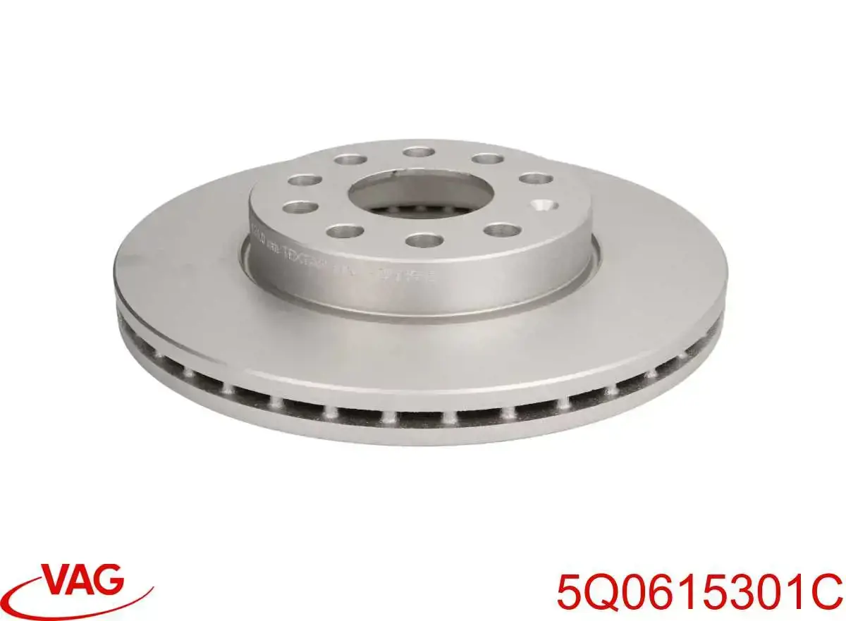 Диск переднього гальма VAG 5Q0615301C ціна, від 99.72 USD