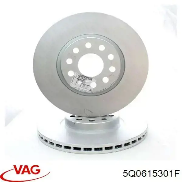 Диск переднього гальма VAG 5Q0615301F ціна, від 12.70 USD