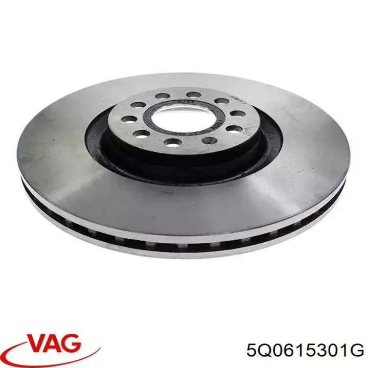 Диск гальмівний передній VAG 5Q0615301G