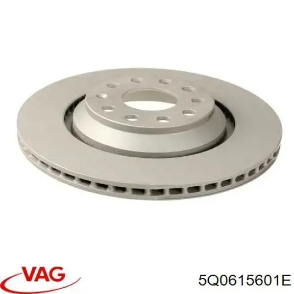 5Q0615601E VAG диск гальмівний задній