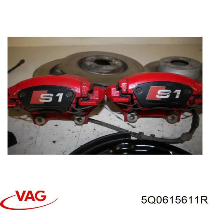Купити 5Q0615611R VAG Захист гальмівного диска заднього, лівого