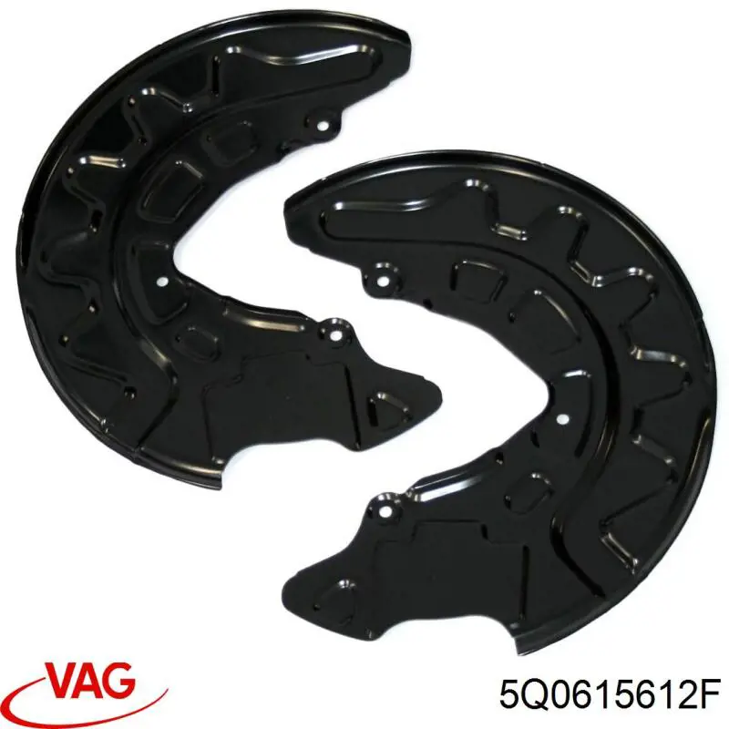 Захист гальмівного диска заднього, правого VAG 5Q0615612F ціна, від 17.83 USD