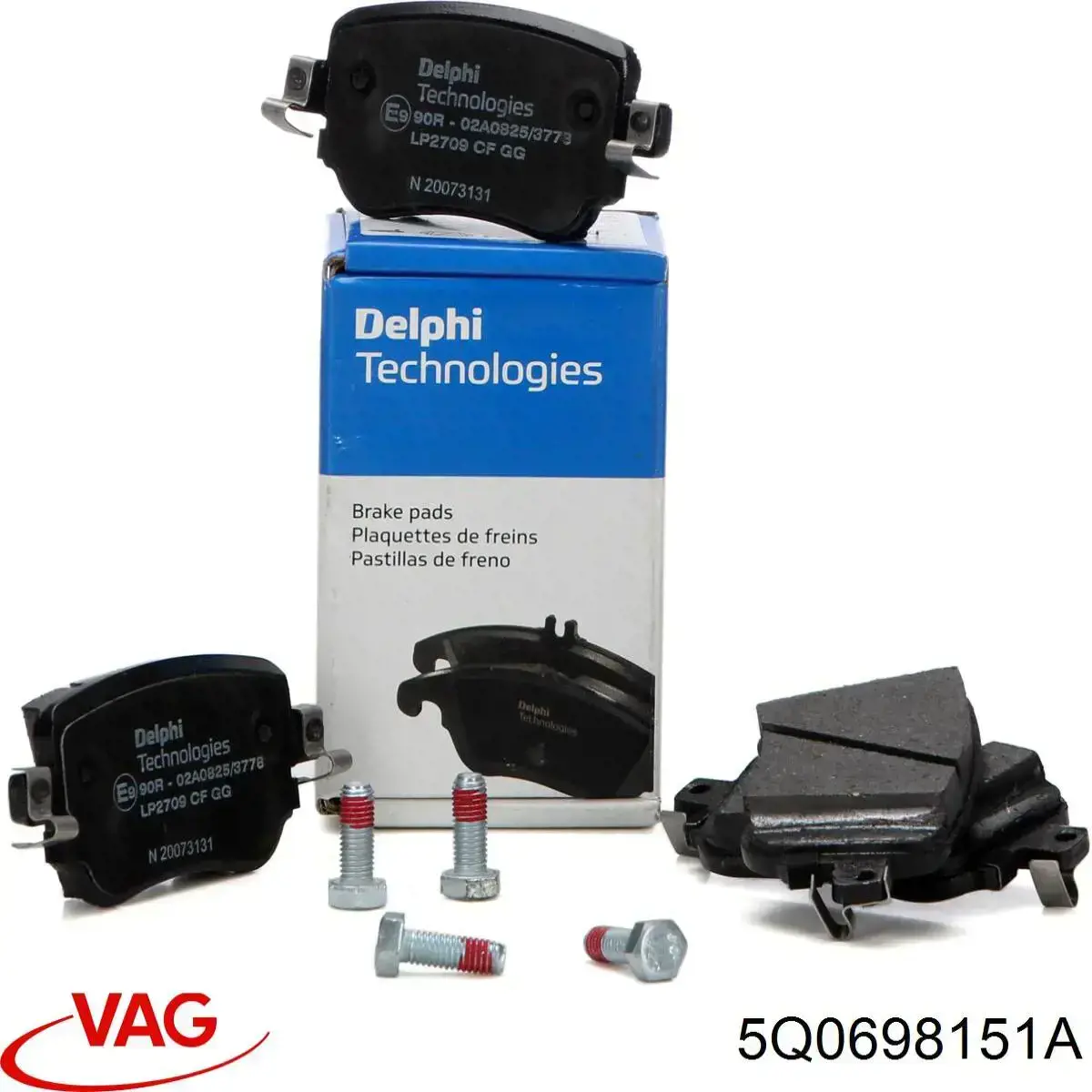 Тормозні колодки VAG 5Q0698151A