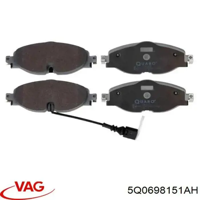 Гальмівні колодки VAG 5Q0698151AH ціна, від 120.16 USD