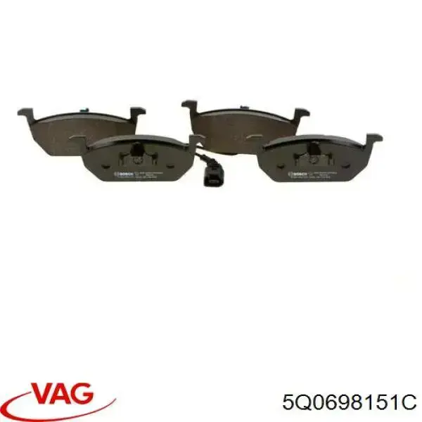 Тормозні колодки VAG 5Q0698151C