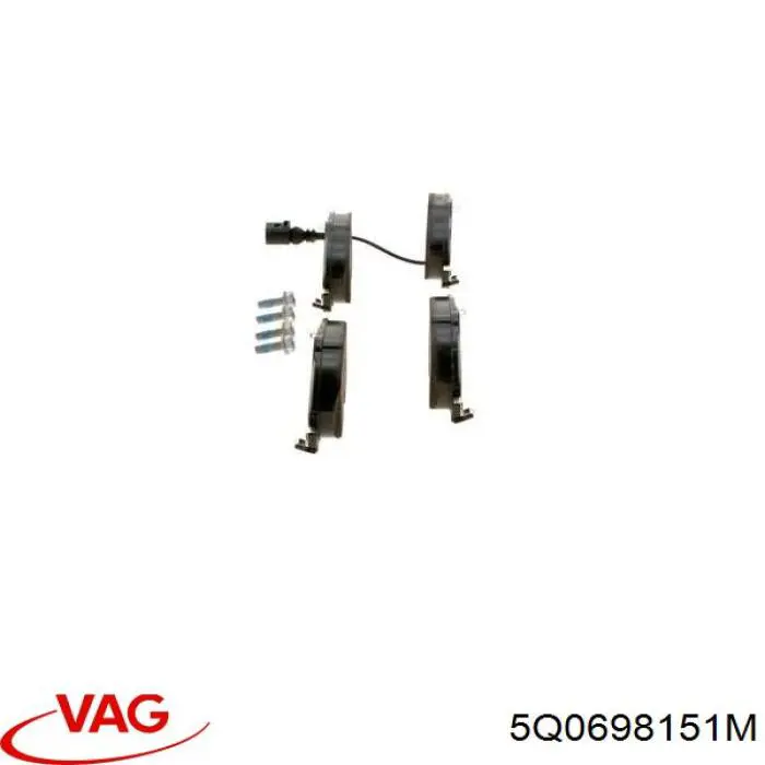 Тормозні колодки VAG 5Q0698151M
