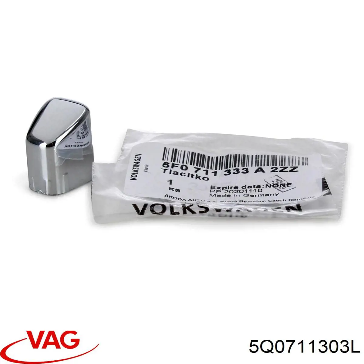 Купити 5Q0711303L VAG Важіль ручного гальма