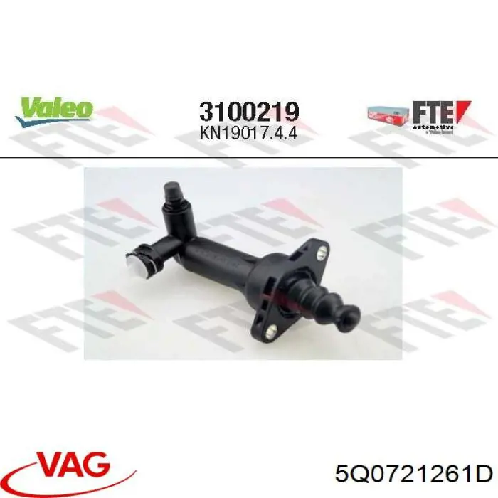 Актуатор зчеплення VAG 5Q0721261D ціна, від 13.78 USD