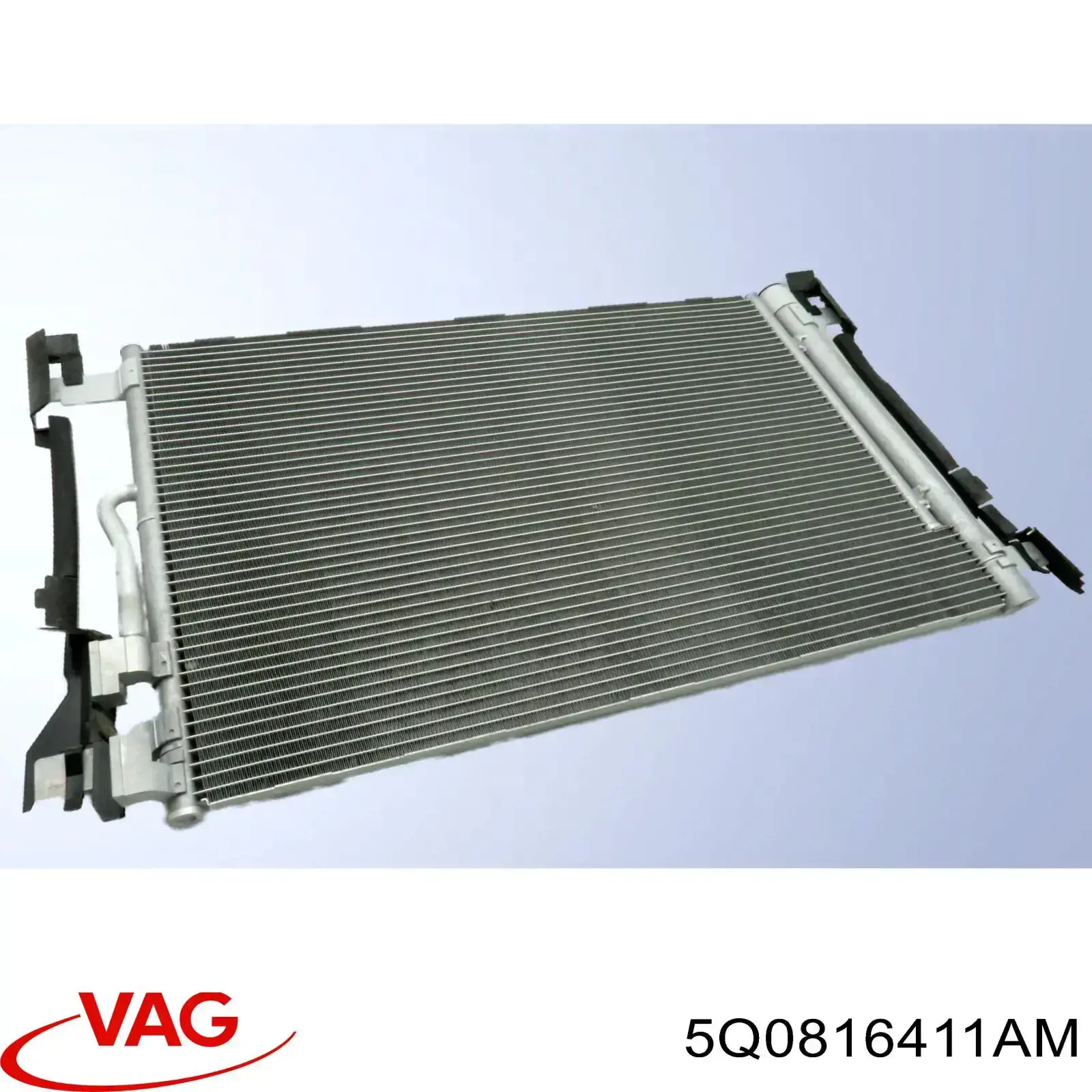 Радіатор кондиціонера 5Q0816411AM VAG