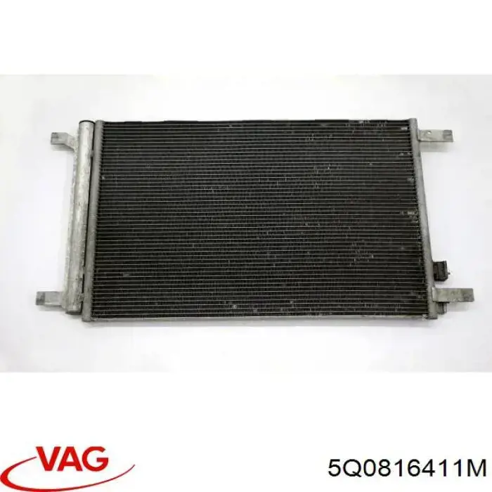 Радіатор кондиціонера 5Q0816411M VAG