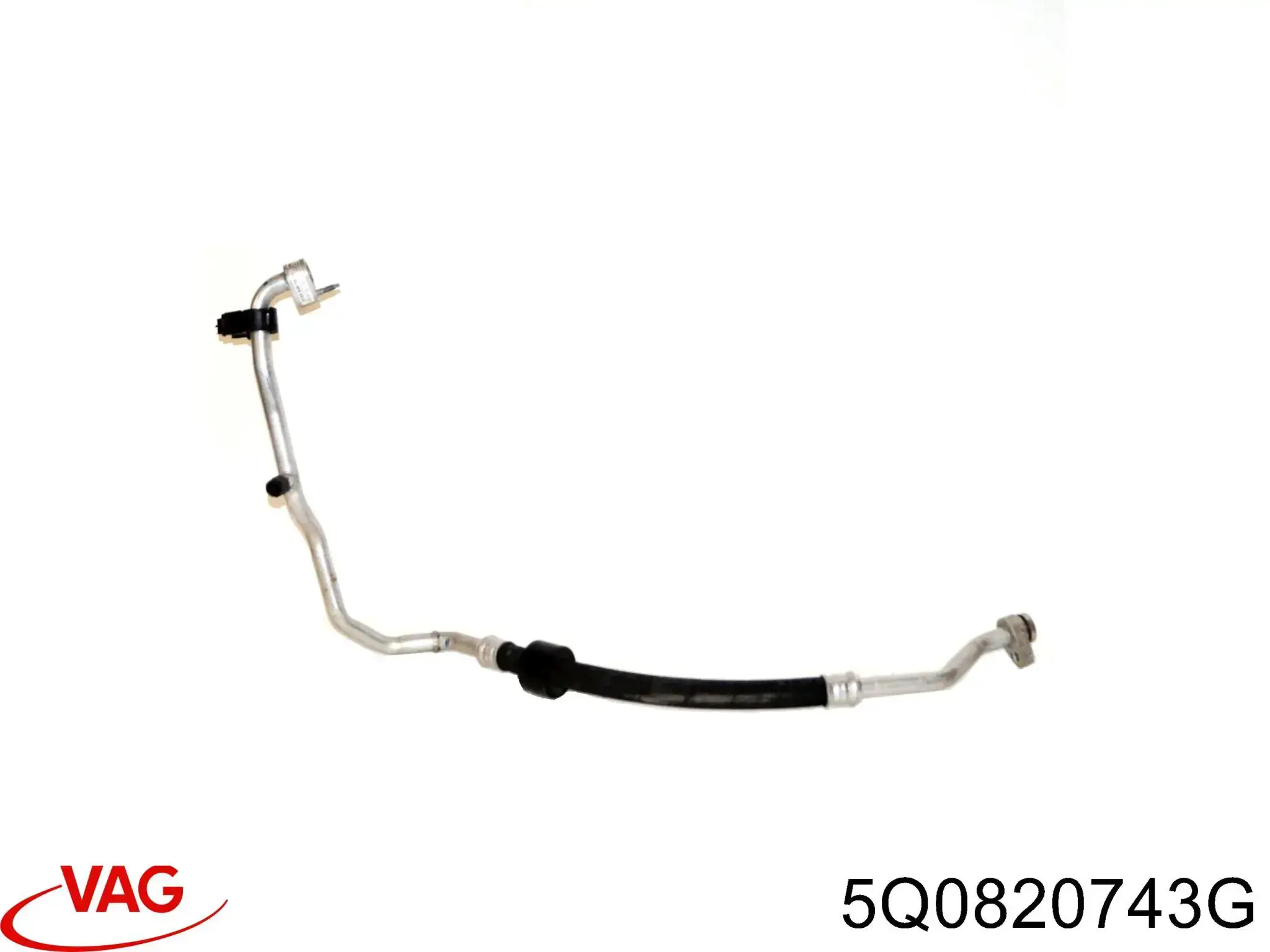 Шланг кондиціонера, від випарника до компресора VAG 5Q0820743G ціна, від 44.44 USD