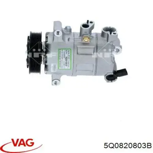 Купити 5Q0820803B VAG Компресор кліматичної установки