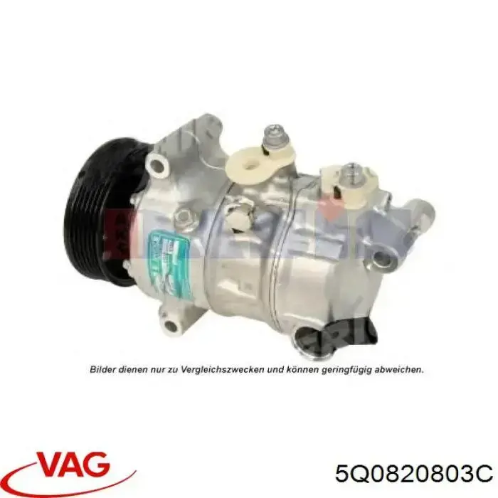 Купити 5Q0820803C VAG Компресор кліматичної установки