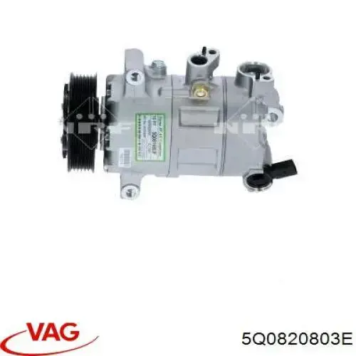 Купити 5Q0820803E VAG Компресор кліматичної установки