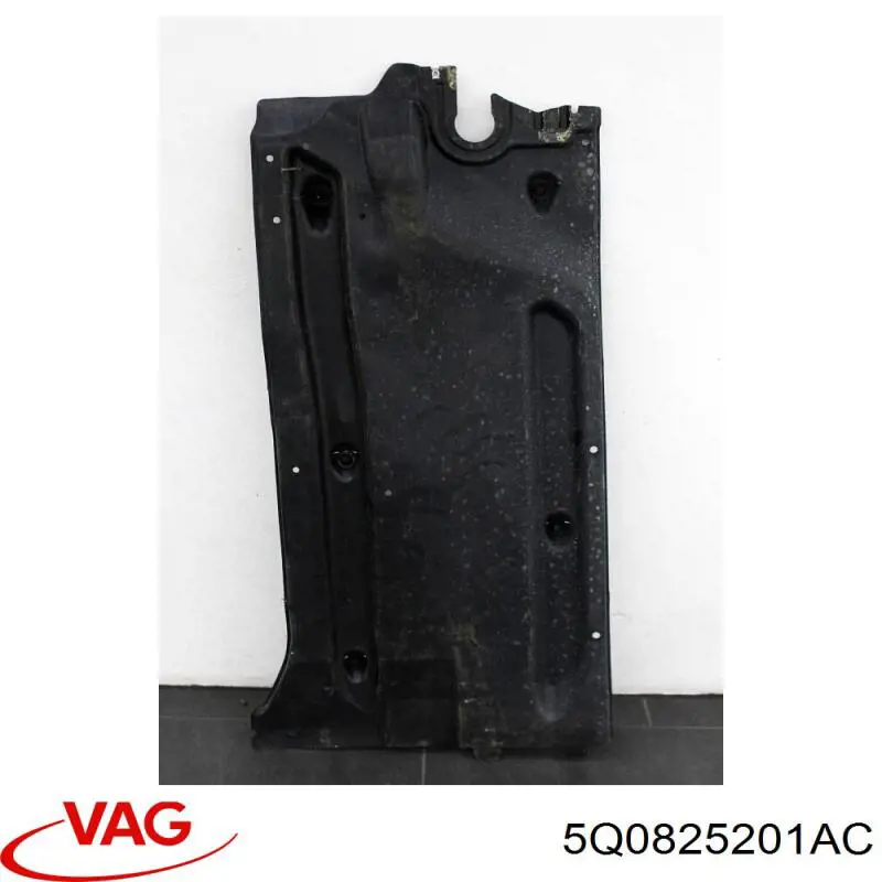 5Q0825201R VAG Захист днища, лівий