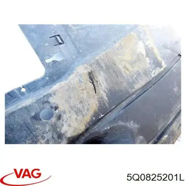 Захист днища, лівий 5Q0825201L VAG