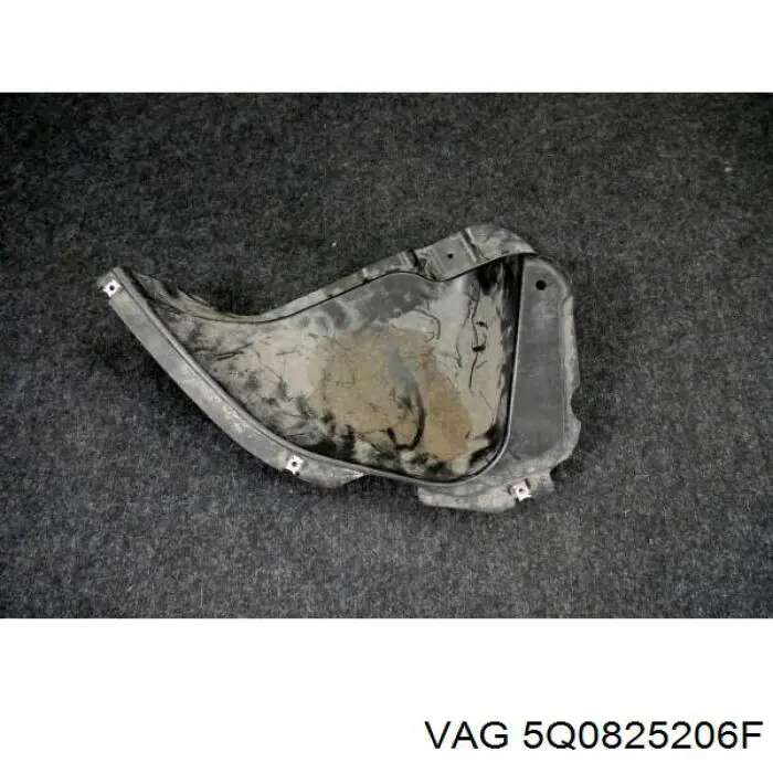 Захист днища, задній лівий VAG 5Q0825206F ціна, від 12.58 USD