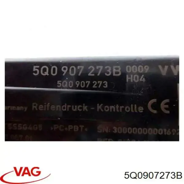 Блок системи контролю тиску в шинах VAG 5Q0907273B ціна, від 126.67 USD