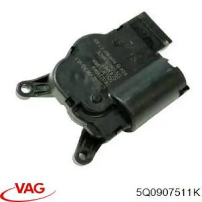 5Q0907511K VAG Мотор заслінки печі