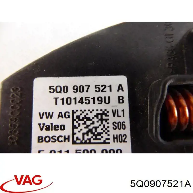 5Q0907521A VAG Регулятор оборотів пічки