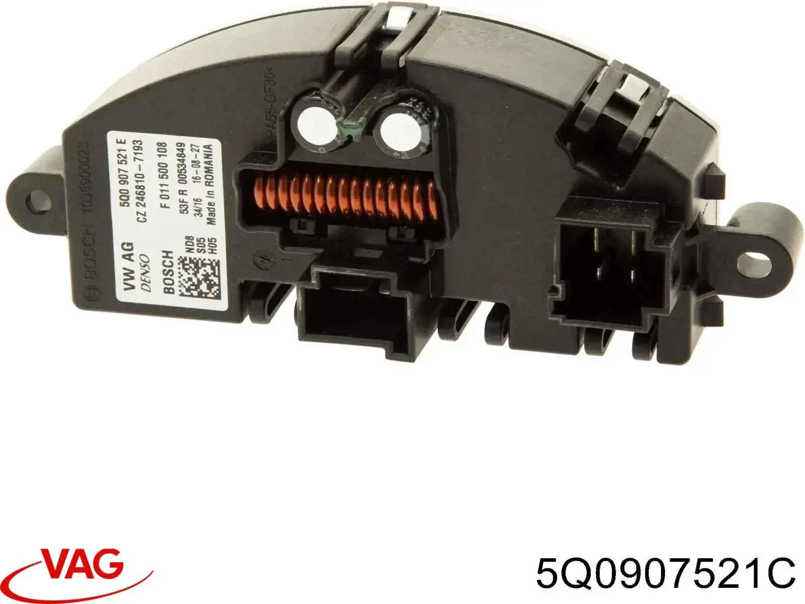 Резистор обігрівача VAG 5Q0907521C ціна, від 8.03 USD