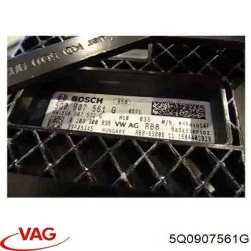 Блок керування круїз-контролем 5Q0907561G VAG