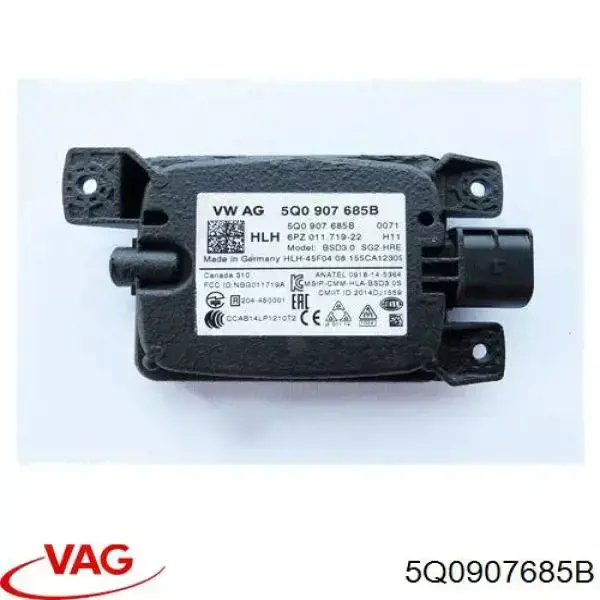 Купити 5Q0907685B VAG Датчик контролю мертвої зони, задній
