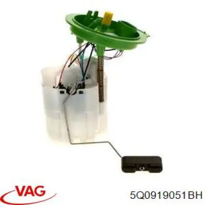 5Q0919051BH VAG модуль паливного насосу, з датчиком рівня палива