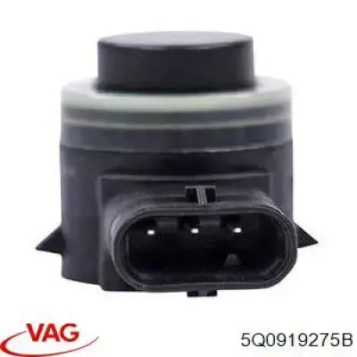 Купити 5Q0919275B VAG Датчик сигналізації паркування (парктронік), задній