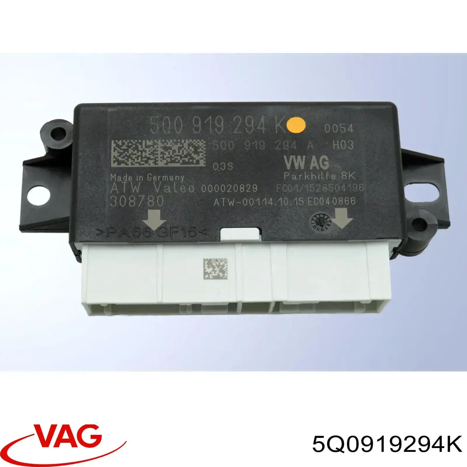 5Q0919294K VAG Модуль (блок ЕБУ) управління парктроніком