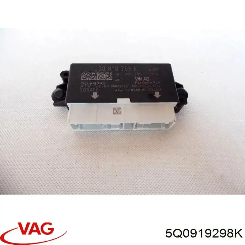 5Q0919298K VAG Модуль (блок ЕБУ) управління парктроніком