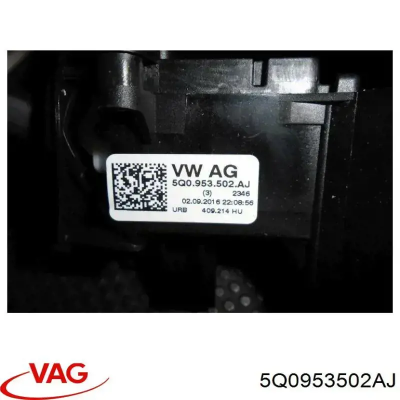 Перемикач підрульовий, лівий VAG 5Q0953502AJ ціна, від 95.00 USD