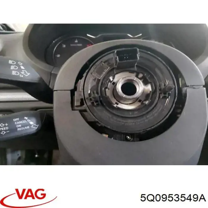 Шлейф керма 5Q0953549A VAG