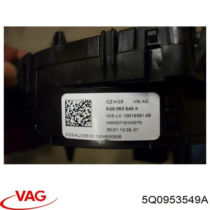 Купити 5Q0953549A VAG Контактне кільце подушки безпеки