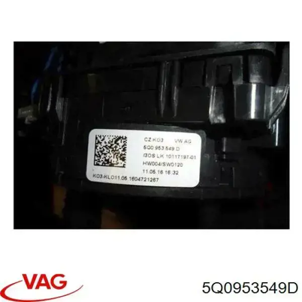 Шлейф керма VAG 5Q0953549D ціна, від 15.20 USD