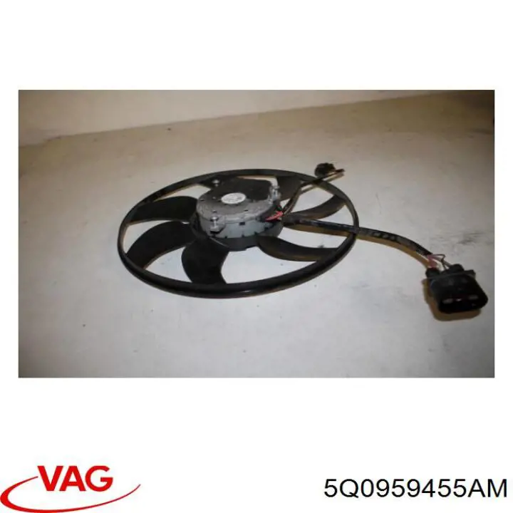 Вентилятор системи охолодження лівий VAG 5Q0959455AM ціна, від 190.94 USD