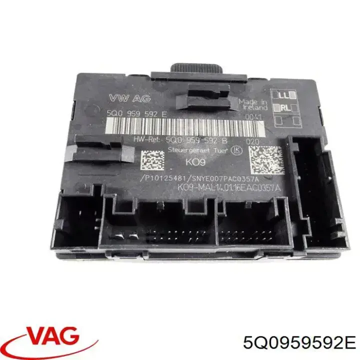 Купити 5Q0959393D VAG Блок комфорту передніх дверей