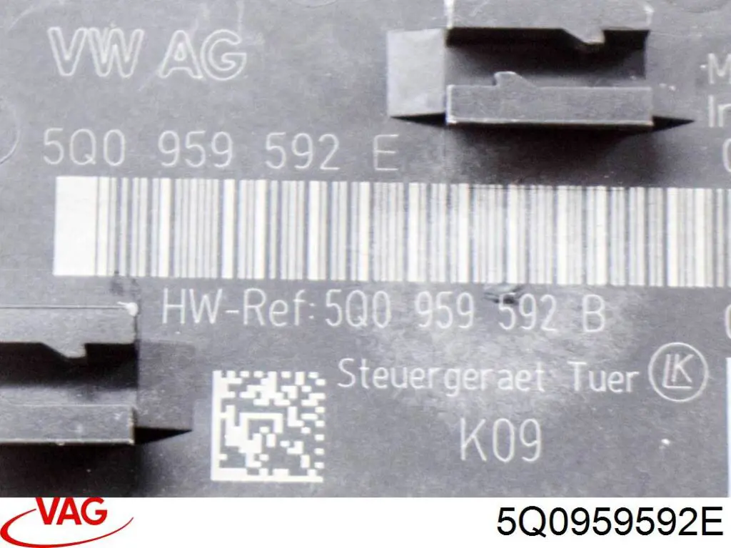 5Q0959393D VAG Блок комфорту передніх дверей