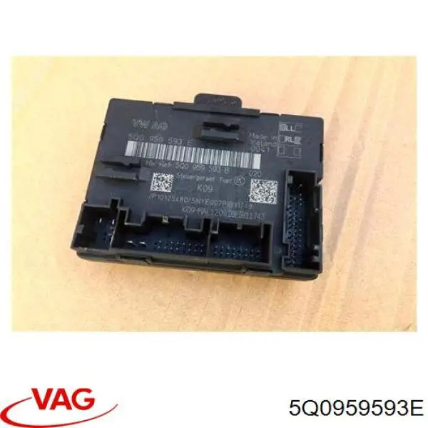 Блок комфорту передніх дверей VAG 5Q0959593E ціна, від 12.64 USD