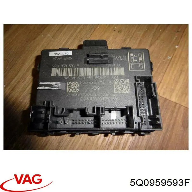 Блок комфорту передніх дверей VAG 5Q0959593F ціна, від 19.00 USD