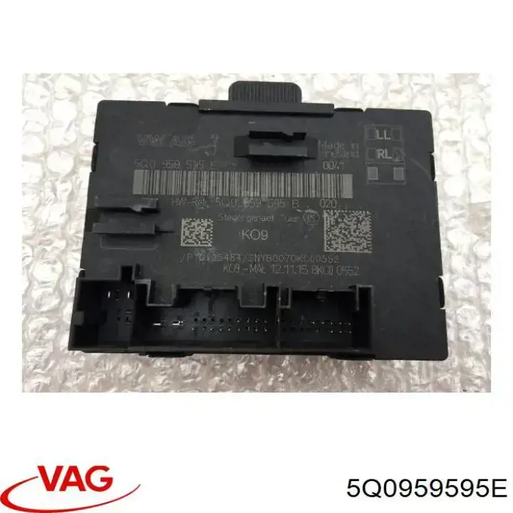 Блок комфорту задніх дверей VAG 5Q0959595E ціна, від 16.93 USD