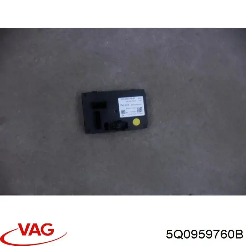 Купити 5Q0959760C VAG Модуль управління (ЕБУ) переднього сидіння