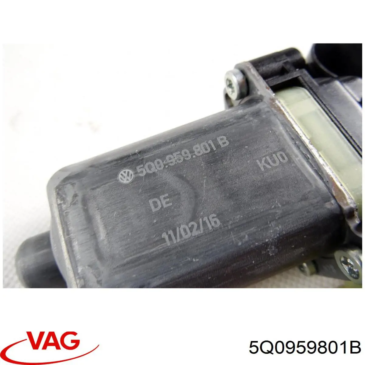 Двигун склопідіймача двері передньої VAG 5Q0959801B