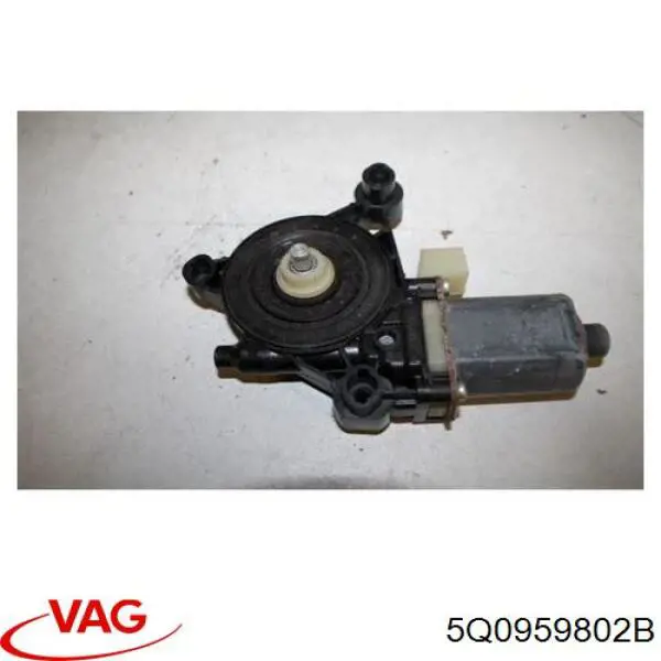 5Q0959802B VAG Мотор склопідйомника дверей передніх, правих